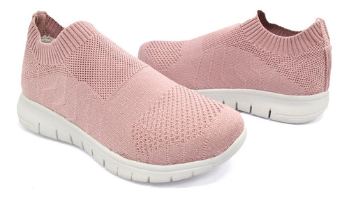 Zapatilla Mujer Elastizada Deportiva Liviana Training Comoda