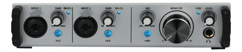 Two 192 Rad Interface Usb 2x2 Mic Linha Com Phantom Power