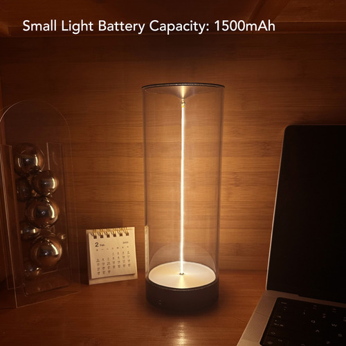 Luz De Noche Regulable Con Carga Usb Minimalista