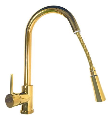 Torneira C/ Bico Extensor Dourado Ouro C/ Ralo De Pia Ouro