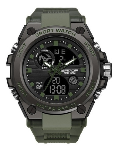 Relógio Esportivo Militar Sanda 739 À Prova D' Água-original