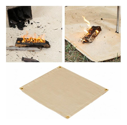 Alfombra De Retardante De Fuego Resistente Al 100cmx100cm