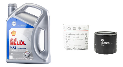 Kit Filtro Aceite + 5w40 Volkswagen Suran 1.6 Motor Cfz 8v