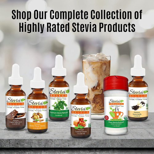 Stevia Select Gotas Mantequilla, Natural Y Maple Sin AzĂșcar
