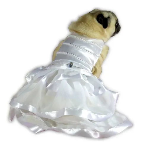 Vestido de noiva para cheap cachorra