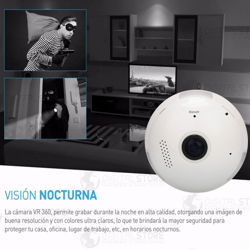 Camara Espia Ip Wifi Mini Seguridad Inalambrica Foco Lampara