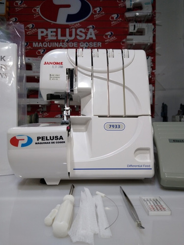 Imagen 6 de 10 de Janome 7933 Overlock - Garantia 3 Años