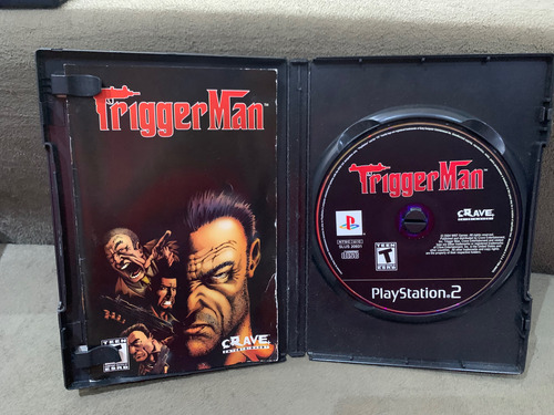 Jogo Original De Ps2 Trigger Man Completo (Usado)