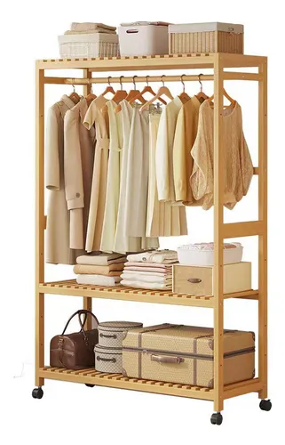 comprar Armario Closet Portátil Minimalista  Con Ruedas