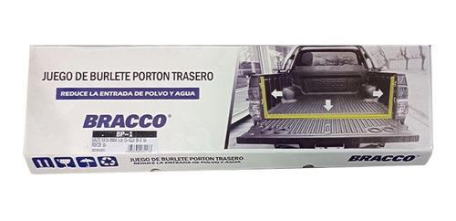 Imagen 4 de 10 de Burlete Porton Ram 1500 Ranger Limited Xl Xls Bracco Orig.