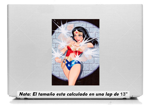 Vinil Sticker Laptop 13 PuLG. Wonder Woman 84 Mod. 0088