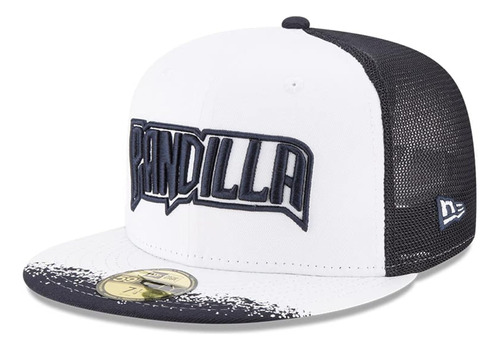 Gorra Plana, Rayados De Monterrey Liga Mx, 59fifty,blanco