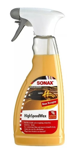 Sonax High Speed Wax - Cera Rapida Spray Carnauba - Allshine