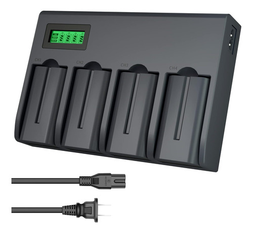 Cargador Bateria Np-f550, Np-f570 Np-f750, Np-f960, Np-f970