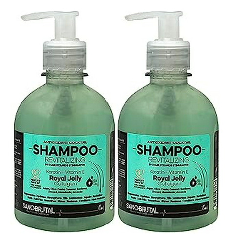 Shampoo Boe Jalea Efecto Real 11oz (paquete De 2)