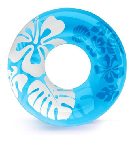 Flotador Inflable Aro Flores Hawaianas 91cm 59251 Intex