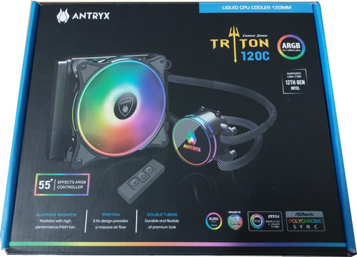 Sistema De Enfriamiento Liquido Antryx Triton 120c Argb