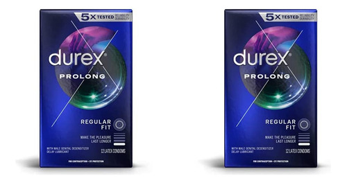 24 Pack De Condones Durex Con Retardante Control De Clímax 