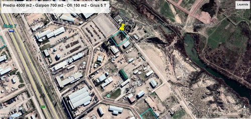 Imagen 2 de 30 de Alquilo Predio 4000 M2 Galpòn 700 M2 Ofi 150 M2 P Grua 5 T