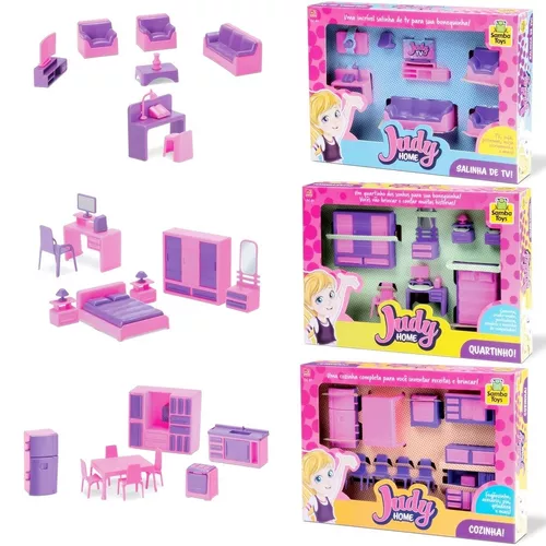 Barbie Estante Casa Glam Com Boneca Mattel - HCD48