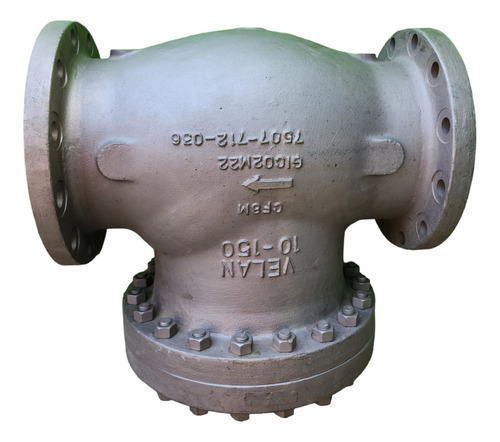 Válvula Check Acero Inoxidable 10 Pulgadas Marca Velan