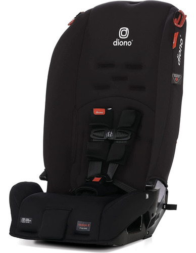 Silla de bebé para carro Diono Booster con respaldo Radian 3R Black jet negro