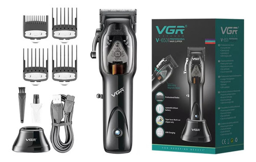 Maquina Afeitar Cabello Vgr Inalambrica Profesional V-653