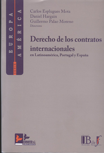 Derecho De Los Contratos Internacionales En Latinoamérica, P