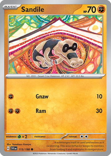 Sandile 115/198 Scarlet & Violet Scarlet & Violet