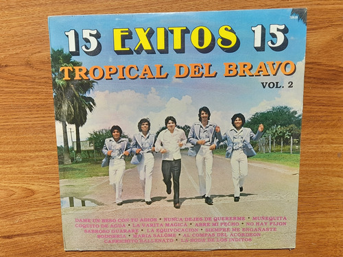 Tropical Del Bravo.  15 Exitos 15 Vol. 2. Disco Lp Musart 