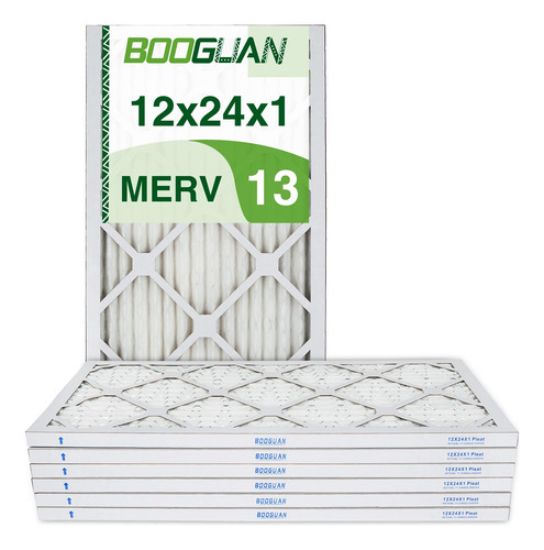 Booguan Filtro Merv 13 Aire Plisado Hvac Hc 6 Unidad