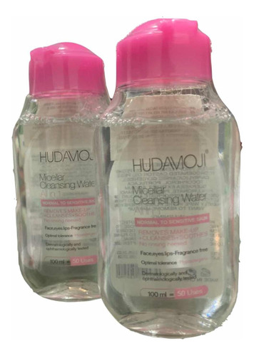 Agua Micelar Mini 100 Ml Viajera Hudamo - mL a $123