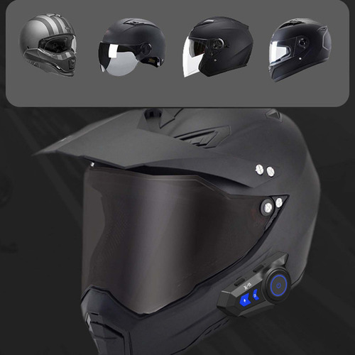 Casco Intercom Auricular Respuesta Micrófono Duro
