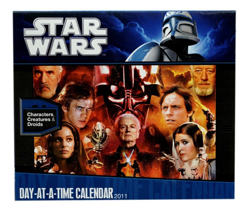 Star Wars Calendario Day At A Time 2011 