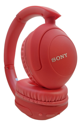 Audifonos Inalambricos Bluetooth  Sony Wh910 Red Con Estuche