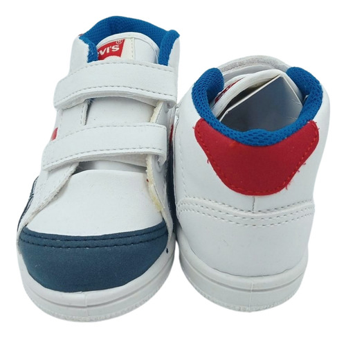 Tenis Levi ´s Niño(a) Blanco Peques Original 12 Al 16