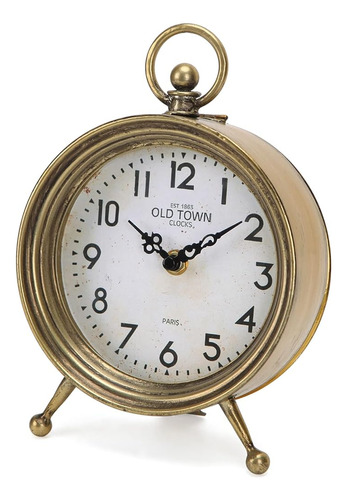 Nikky Home Reloj De Mesa Vintage, Reloj De Mesa Que Funciona