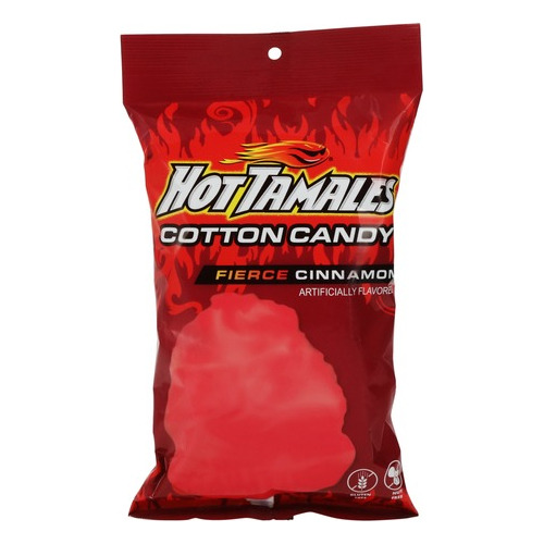 Algodón De Azúcar Canela Picante Hot Tamal Cotton Candy 56g