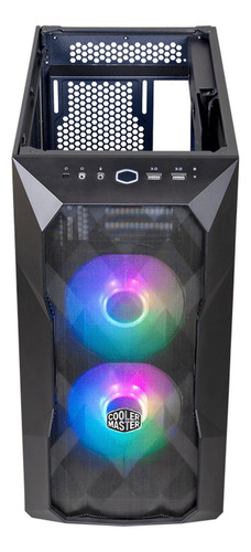 Gabinete Gamer Cooler Master Masterbox Td300 Mesh Negro Negro
