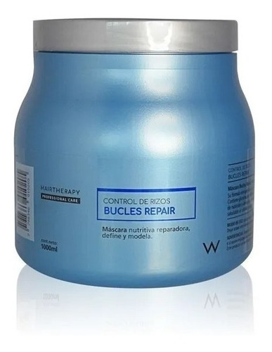 Máscara Bucles Repair Rizos 1000ml Hair Therapy