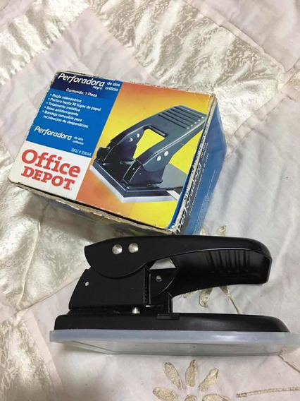 Office Depot Perforadora 2 Orificios Perfora Hasta 30 Hojas | Envío gratis