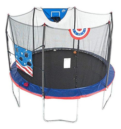 Trampolines Skywalker 12-foot Jump N? Trampolín Dunk Con Red