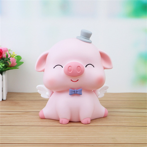Money Bank Piggy, Bonito Cerdito De Dibujos Animados Con For