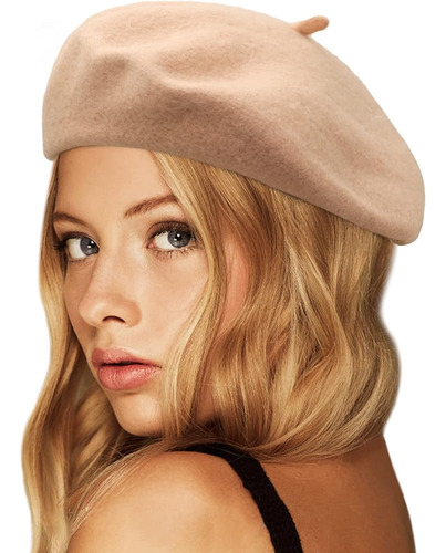 Sombrero De Boina De Lana Wheebo, Gorra Cálida De Invierno D