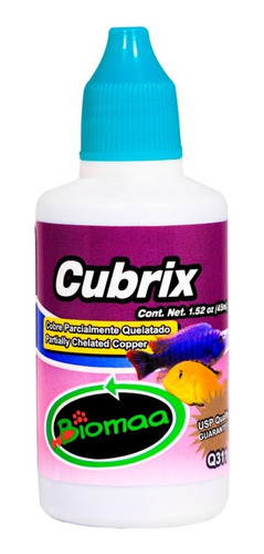 Cubrix 45ml (sulfato De Cobre)
