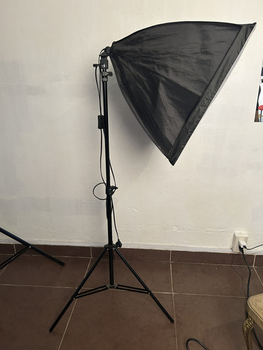 Lamparas De Estudio Fotografico, Softbox Kit Photo (Usado)