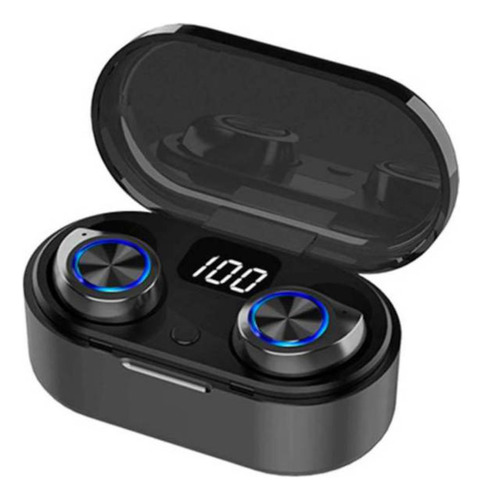 Audífonos Inalámbricos Tw80 Bluetooth 5.0 Negro / Comprapo