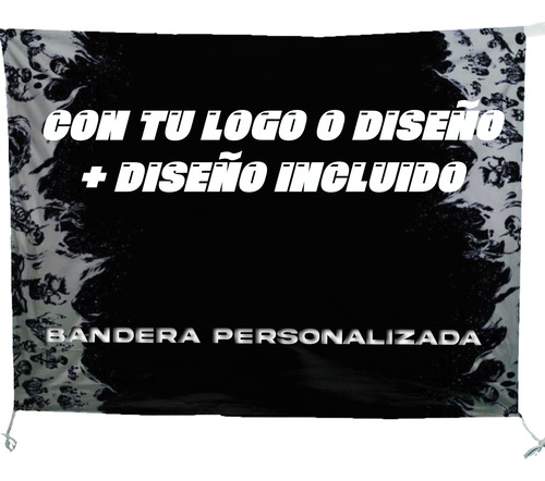 Bandera Publicitaria 1x1.5m Marca