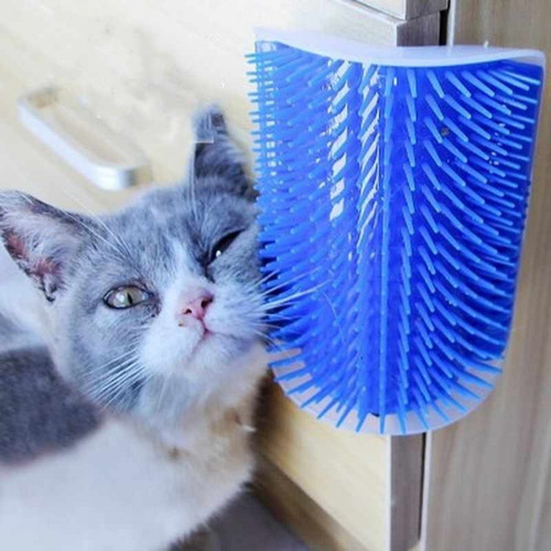 Imagen 3 de 5 de Cepillo Masajeador Para Gatos Pethome