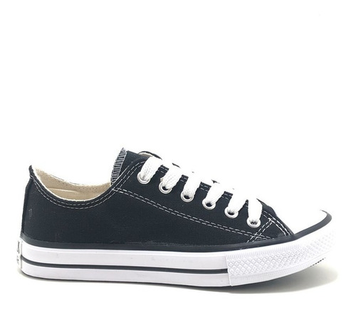 Imagen 1 de 4 de Zapatilla Mujer Lona Cordones Fw 650